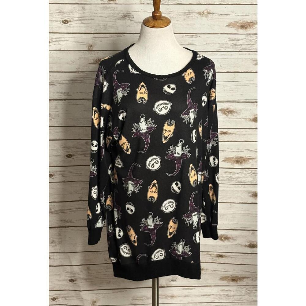 Disney The Nightmare Before Christmas knit pullover top/sleep shirt Size Medium